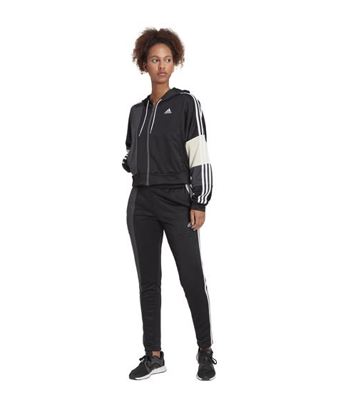 adidas polyesteranzug damen